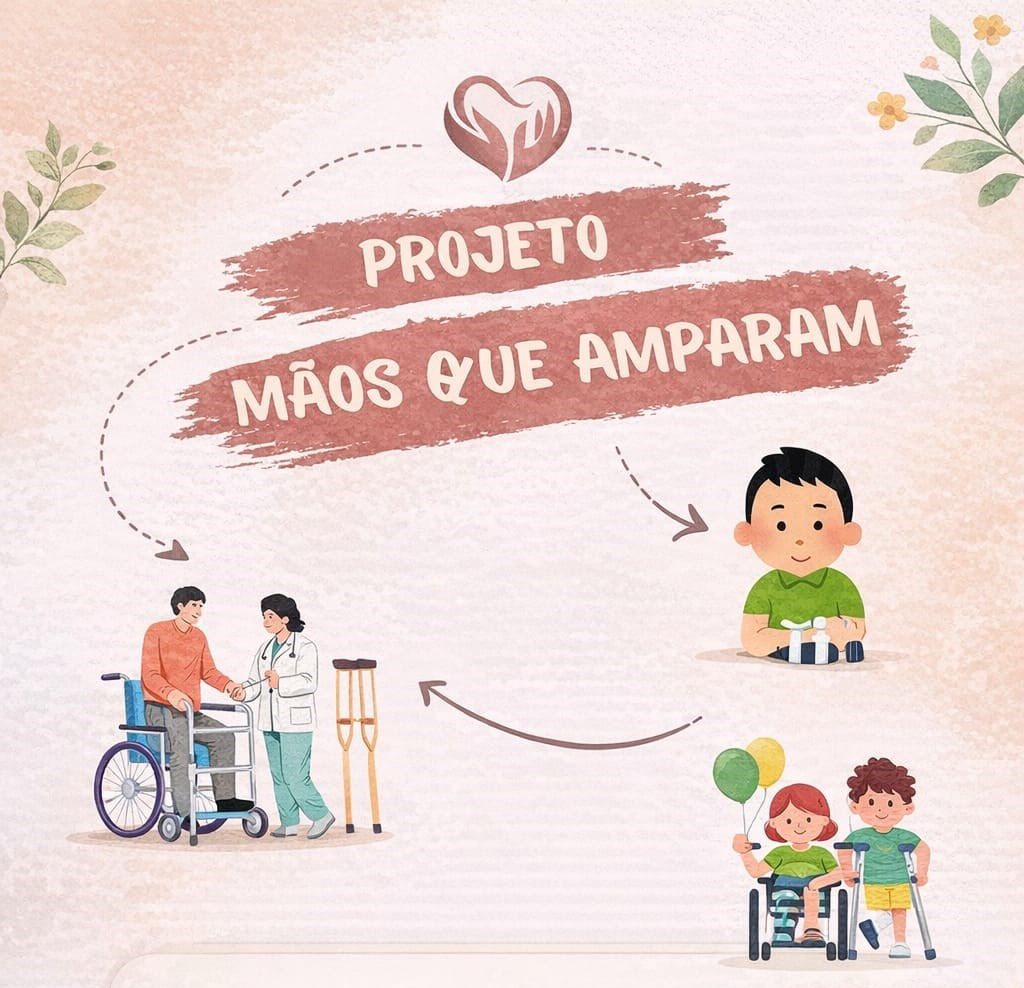 Capa do projeto Mãos que Amparam
